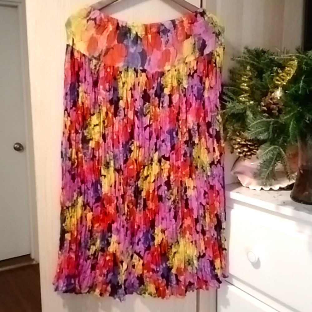 Summer Long Skirt sz L